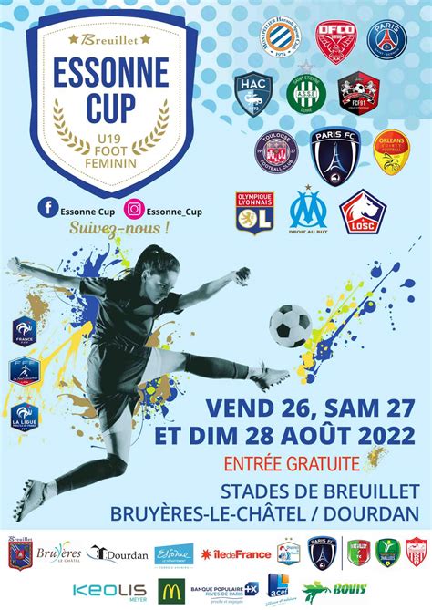 Actualité Invitation Essonne Cup 2022 club Football FOOTBALL CLUB 3