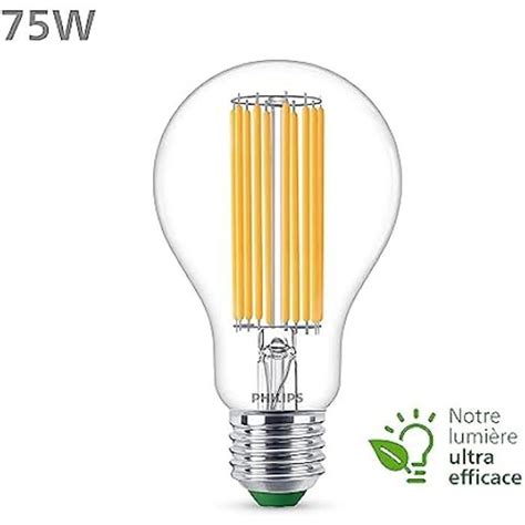 Ampoule Led Ultra Efficient Classe A Philips W Culot E