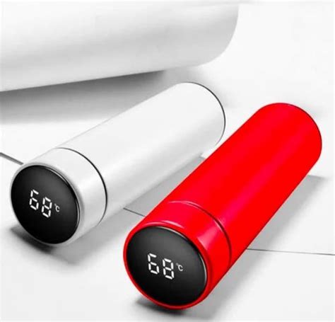Smart Vacuum Insulated Water Bottle With Led Temperature Display For Hot And Cold Capacity