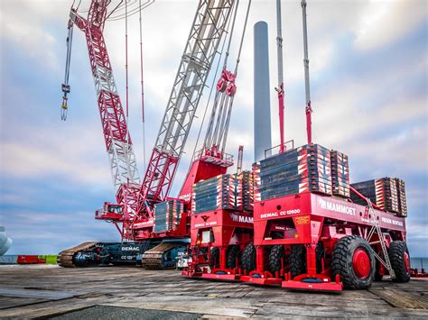 Ge Taps Mammoet To Supply Onshore Heavy Lifting For Wind Farm Crane