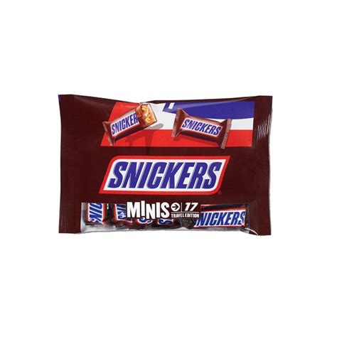 шоколадов десерт Snickers Minis 333 - онлайн магазин за алкохол Ноков и Син