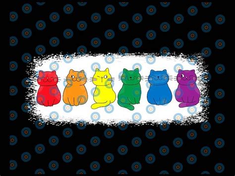 Gay Pride Cat LGBT Png LGBT Png Kawaii Cats Cute Png LGBTQ Pride Month Png Lgbt Png Hozo