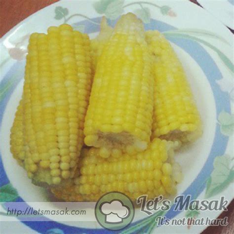 Jagung Rebus Manis Recipe | LetsMasak