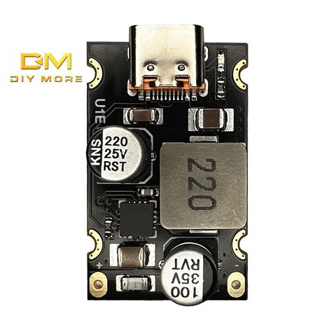 DIYMORE Mô Đun Hạ Áp 65W 8 30V DC Sang USB Type C PD 3 1 QC3 Cho Điện