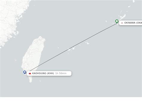 Direct Non Stop Flights From Okinawa To Kaohsiung Schedules