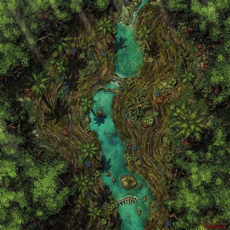 3 Jungle Battle Maps R Battlemaps