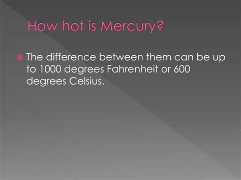 Ppt Mercury Powerpoint Presentation Free Download Id5901834