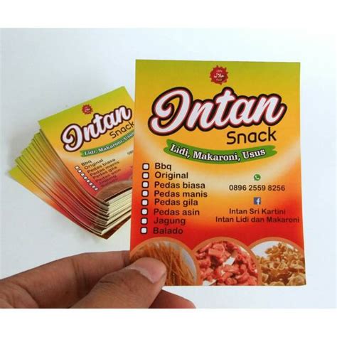 25 Inspirasi Keren Contoh Stiker Snack Makaroni Aneka Stiker Keren