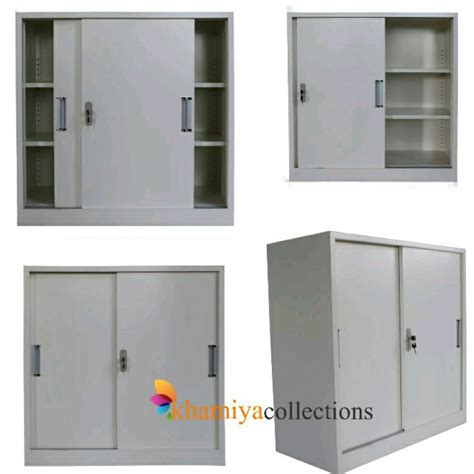 Sliding Cupboard 2 3 Layer Sliding Cabinet All Metal Body Cabinet