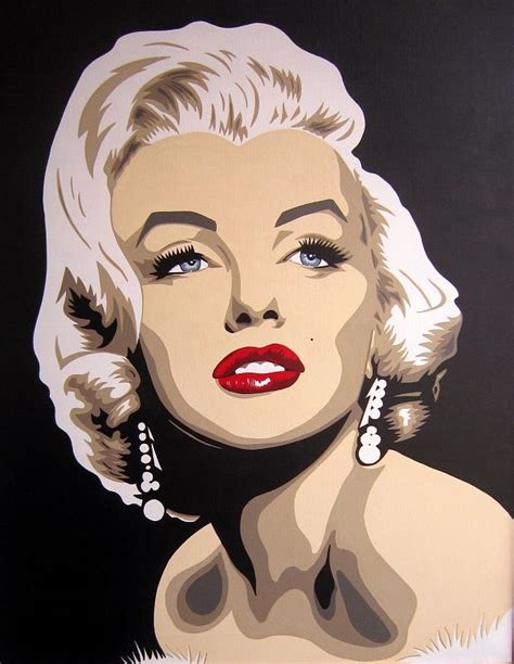 MARILYN MONROE Cuadro Realizado A Mano Por DOMINGO VERA POP ART