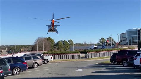 1224 Aircare Eagle 1 From Hca Virginia Landing At Wakemed Hospital