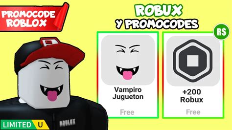 Promocode Consigue Robux Y Items Gratis En Roblox Roblox