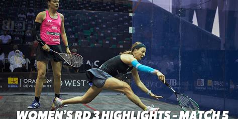 El Gouna International 2021 Women S Rd 3 Highlights Waters V Perry