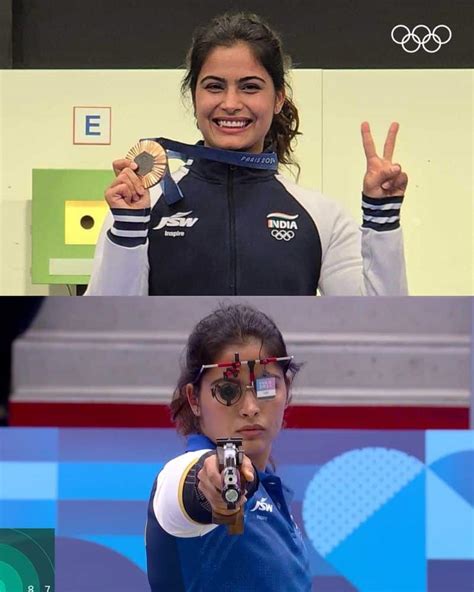 Who Is Manu Bhaker 1st Indian Woman To Win Shooting Medal At Olympics