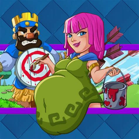 Archer Clash Royale Banner Vore Edit Big Breasts By Qiwificjdje On Deviantart