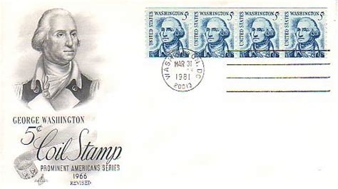 Fdcs Of Prominent American Stamps Issued Scott