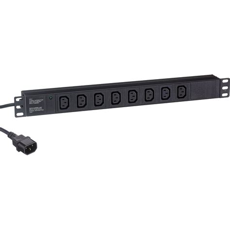 Блок розеток ExeGate ServerPro PDU-19H810 Al-8C13-C14-2.5CU