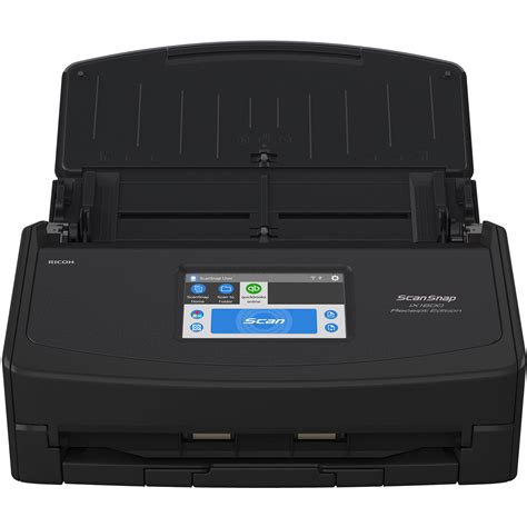 Ricoh Scansnap Ix Receipt Edition Scanner Black