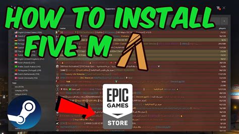 How To Install Five M For Gta Rp Epic Games Store How To Connect