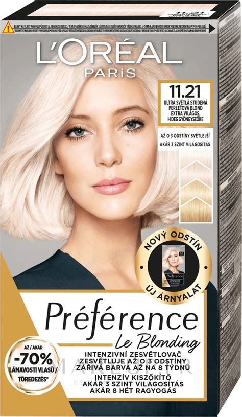 L Oreal Paris Preference Cool Blondes Coloration Pour Cheveux Makeup Fr