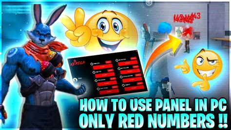 How To Use Panel In Free Fire Panel H Ck Pc New Update Panel