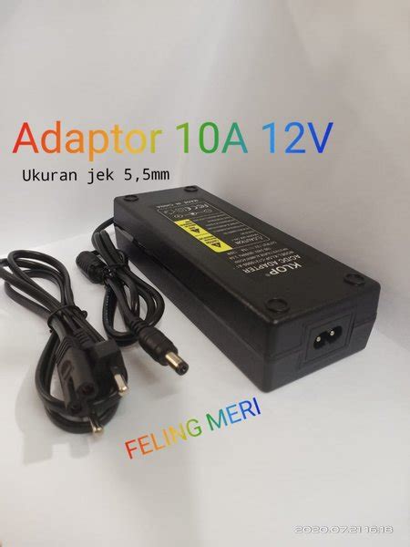 Jual Adaptor Power Supply Dc Volt Ampera V A Switching Di