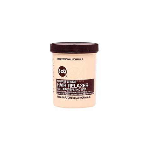 Tcb No Base Creme Hair Relaxer Jar Regular 425 G