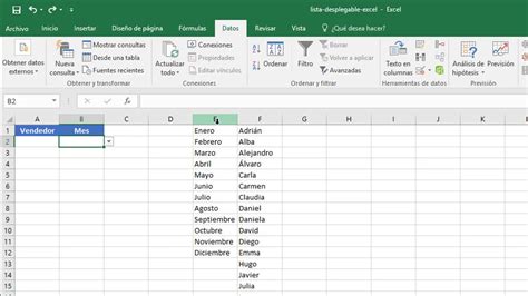 Como Crear Una Lista Desplegable En Excel Image To U