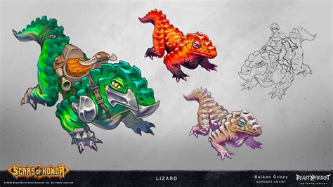 Beast Burst Entertainment Creatures Concept Design