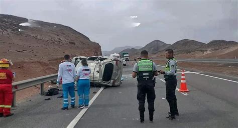 Dos muertos y cinco heridos deja accidente de tránsito en Huarmey