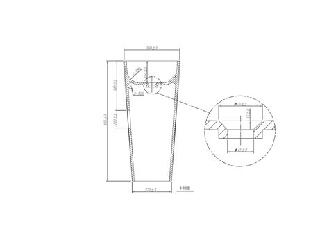 Lavabo Con Base Rectangular De Solid Surface Blanco Tilicho