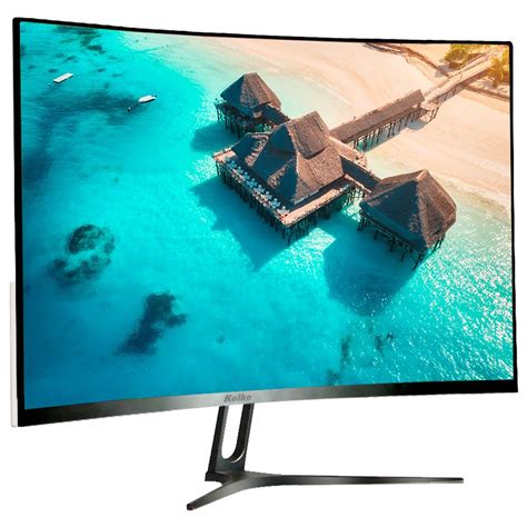 Monitor Curvo Fhd Kolke Entradas Hdmi Y Vga Oferta Loi