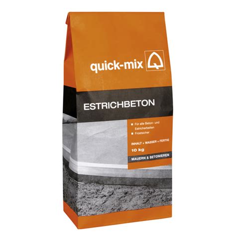 Quick Mix M Rtel K Rnung Mm F R Beton Und Estricharbeiten