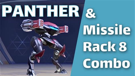 Mech Arena Beta 2020 Panther Missile Rack 8 Combo YouTube