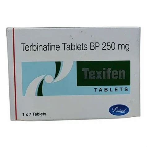 250mg Terbinafine Tablets Bp At ₹ 100box Terbinafine Tablet In Surat