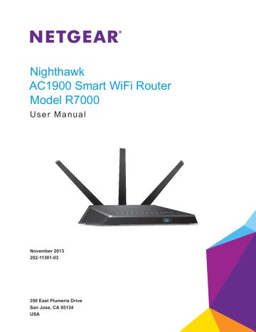 Netgear Nighthawk R Nighthawk Ac R User Manual Manualzz