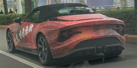 Mg Cyberster Electric Sportscar Spied Undisguised Launch Likely Soon