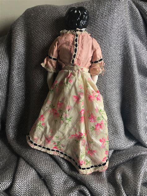 Stunning Antique China Head Doll Circa Etsy