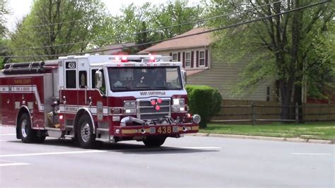 Engine 438 Responding To A Possible House Fire Fairfax County Fire