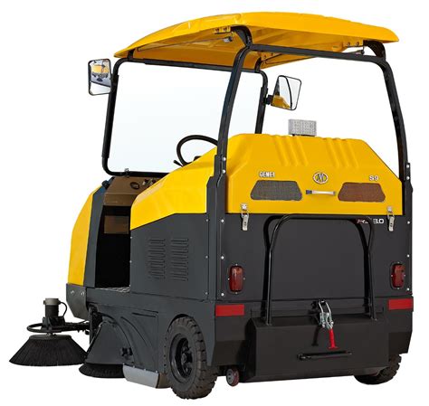 Electric Road Sweeper Machine Rotary Broom Brush Sweeper Ride On