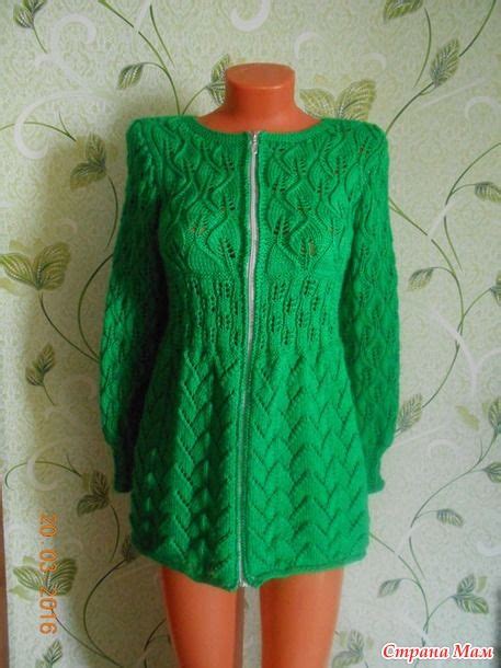 Два жакета. Один спицами, второй крючком. | Long sleeve dress, Dresses ...