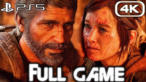 The Last Of Us Part Ps Remake Gameplay Walkthrough Full Game K