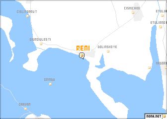 Reni (Ukraine) map - nona.net