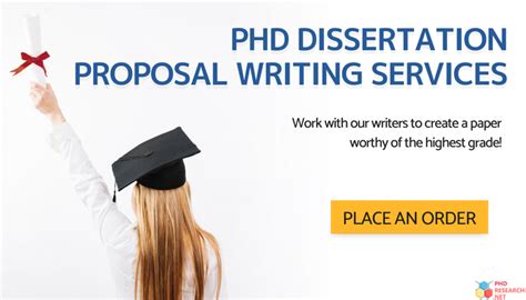 Phd Dissertation Proposal Writing Services