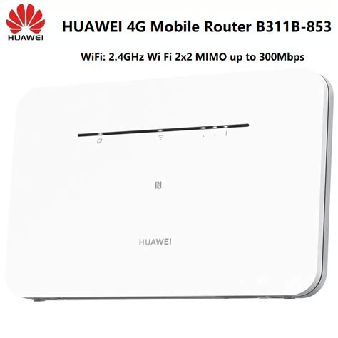 HUAWEI 4G Mobile Router B311B 853 NANO With SIM Card Slot Fixed Line