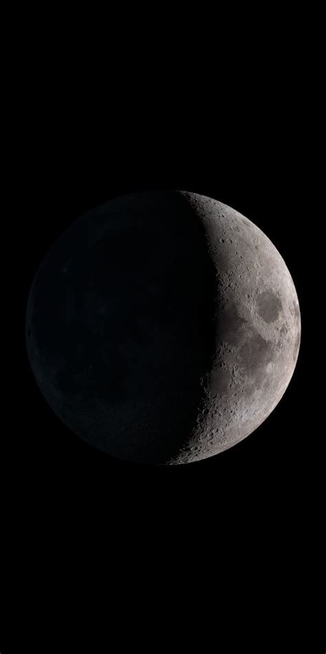 Waxing Crescent Moon Phase Moon Phases Wallpaper Aesthetic Moon