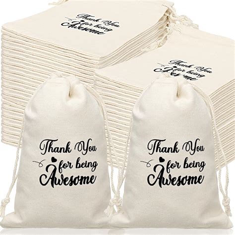 Amazon Sanwuta Pcs Appreciation Gift Drawstring Bags For