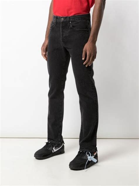 Supreme Stone Washed Slim Jeans Farfetch