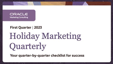 First Quarter 2023 Holiday Marketing Quarterly - Email Marketing Rules