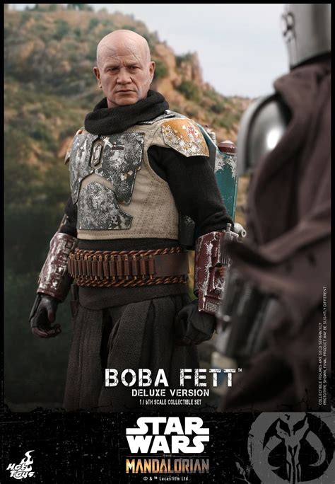 The Mandalorian Hot Toys Boba Fett Figure Set Lets You Go Armorless Or Full Beskar